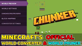 Thumbnail For Minecraft releases Official world converter and pruning tool